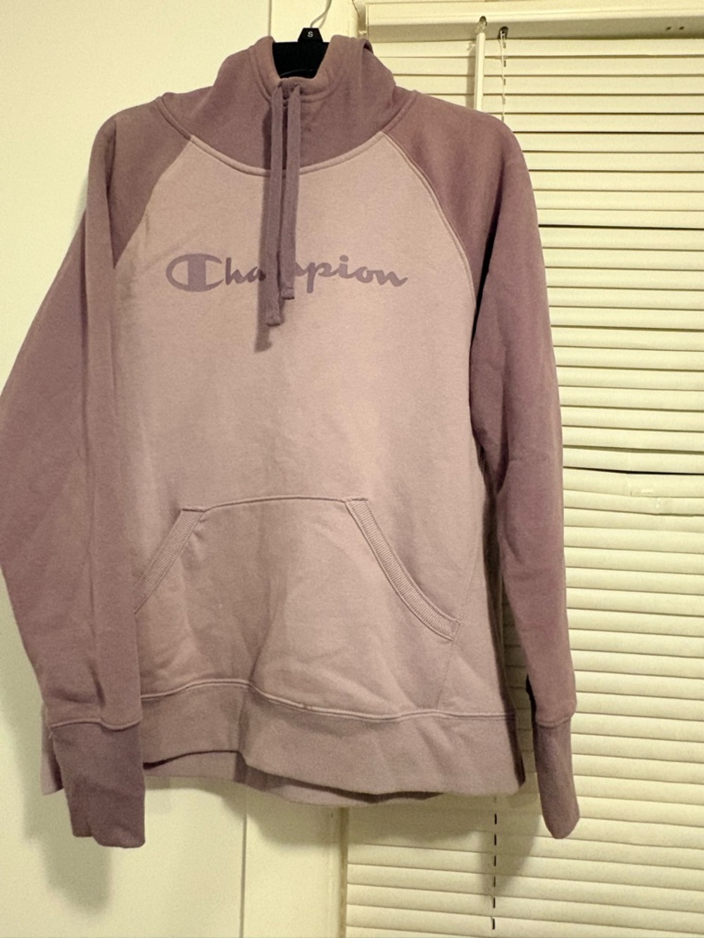Champion Two-Tone Lavender Pullover Hoodie